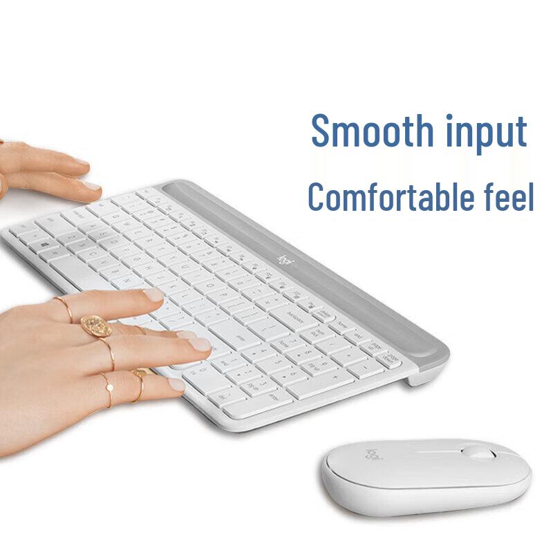 Logitech MK470 Slim Wireless Keyboard and Mouse Combo