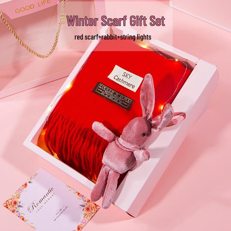 Set cadou fular gros și cald de iarnă