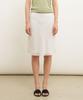 GENERALIDEA Dot Sheer Midi Skirt [White] / Gf2Lsk517