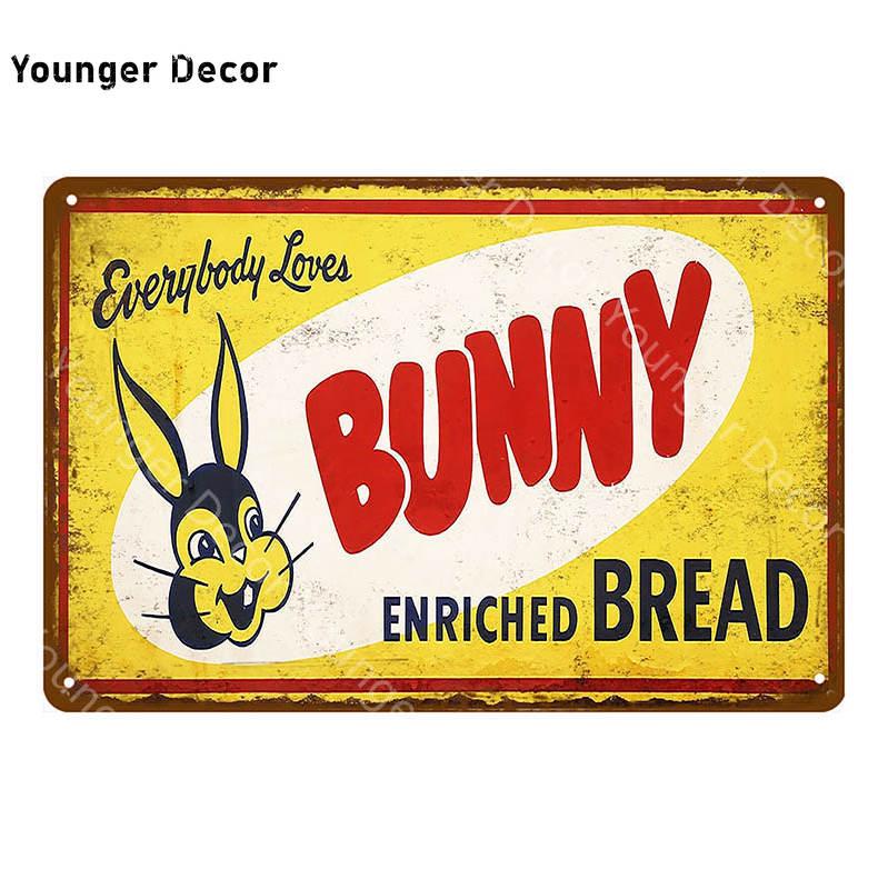 Food Bread Decor Ice Cream Milk Strawberries Pickles Waffles Ploughmans Metal Tin Signs Vintage Poster Wall Art Plaque YI-010