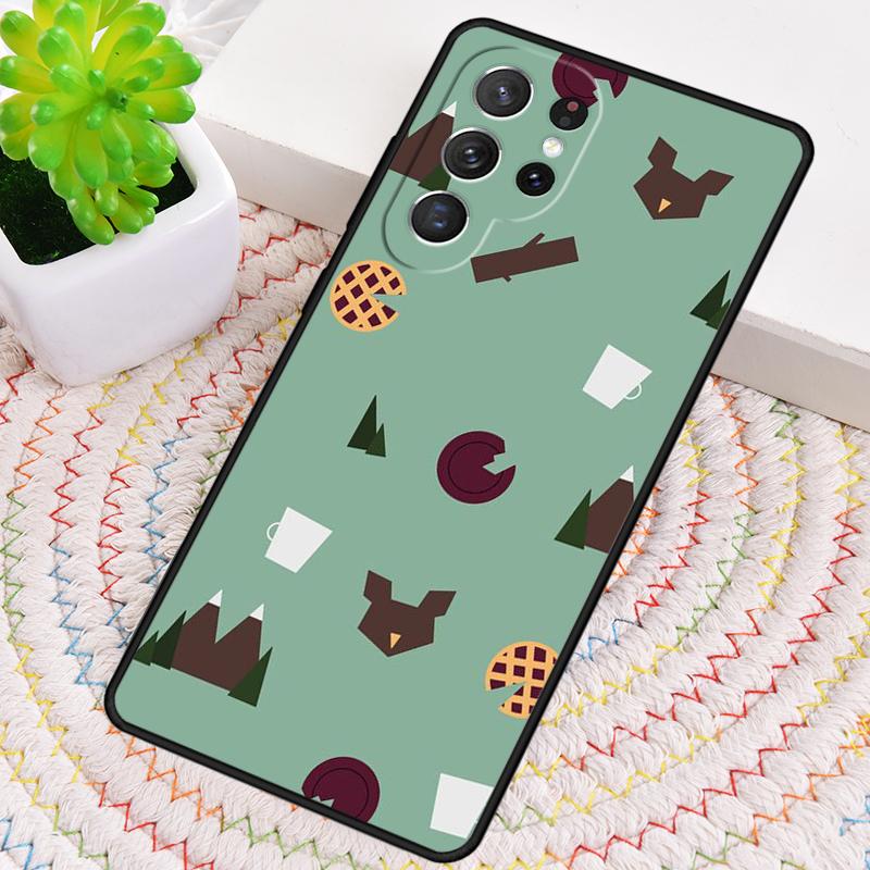 Welcome To Twin Peaks TPU Phone Case For Samsung Galaxy Note 10 Pro S26 S25 S24 S23 S22 Ultra Plus S21 FE S20 Shockproof Cover
