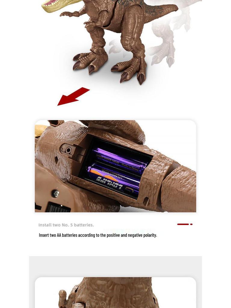 Kids' Electric Dinosaur Toy with Lights and Sound Effects – Perfect for Pretend Play and Birthday Gifts