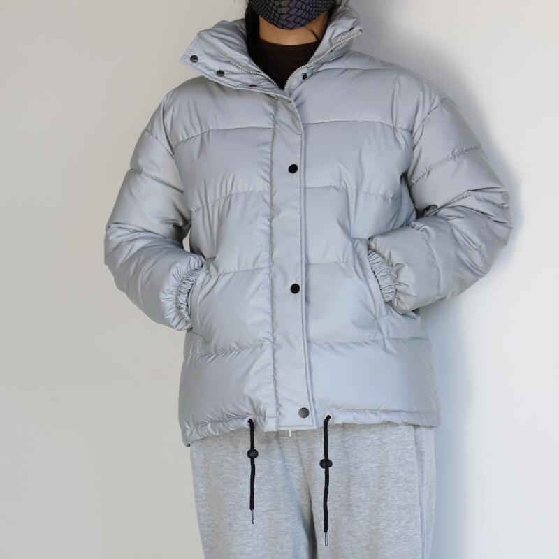 Women`s Reflective Night Vision Down Jacket
