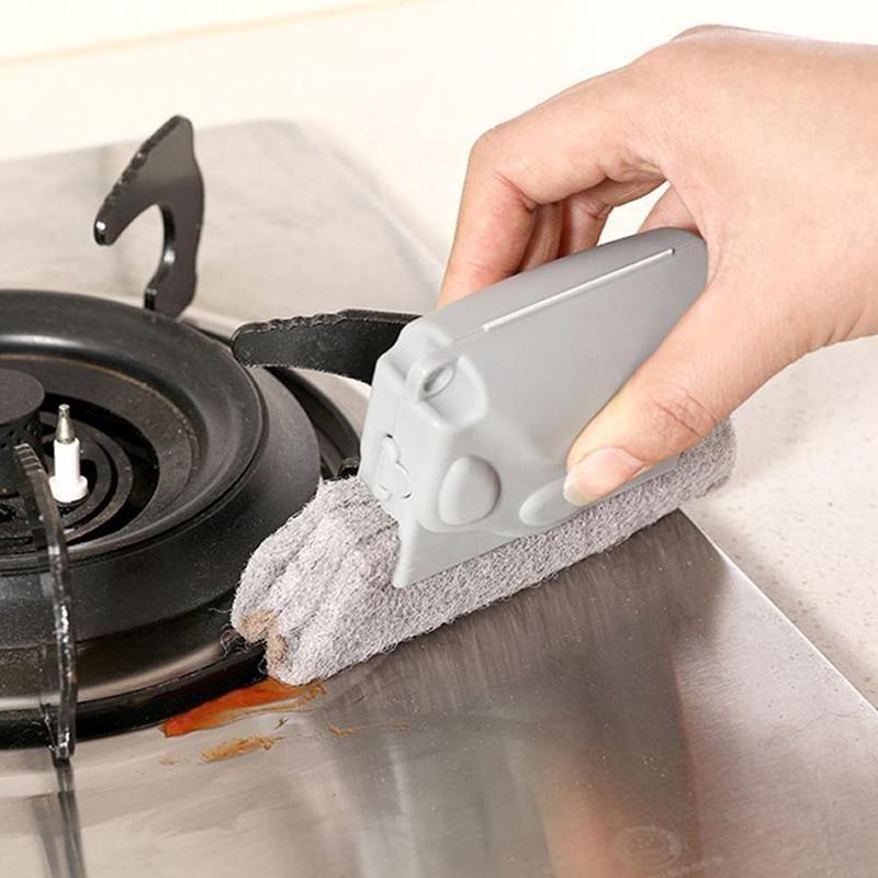 Fensterrillen-Reinigungstuch, Fenster-Reinigungsbürste, Fensterschlitz-Reinigungsbürste, Reinigungswerkzeug für Fensterschlitze