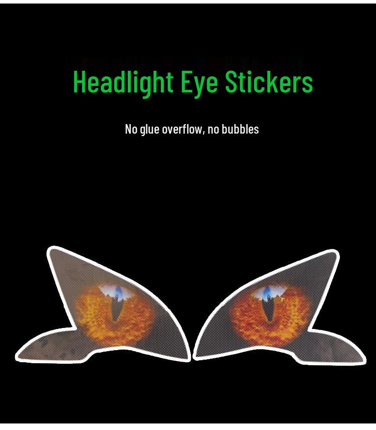 Suzuki GSX-S1000F 2015-2018 Headlight Decorative Stickers