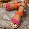 Divatos lapos szandálok Új, forrón eladható színben passzoló nyári csúszásmentes kopásálló, kényelmes kialakítású szandálok Zapatos Mujer