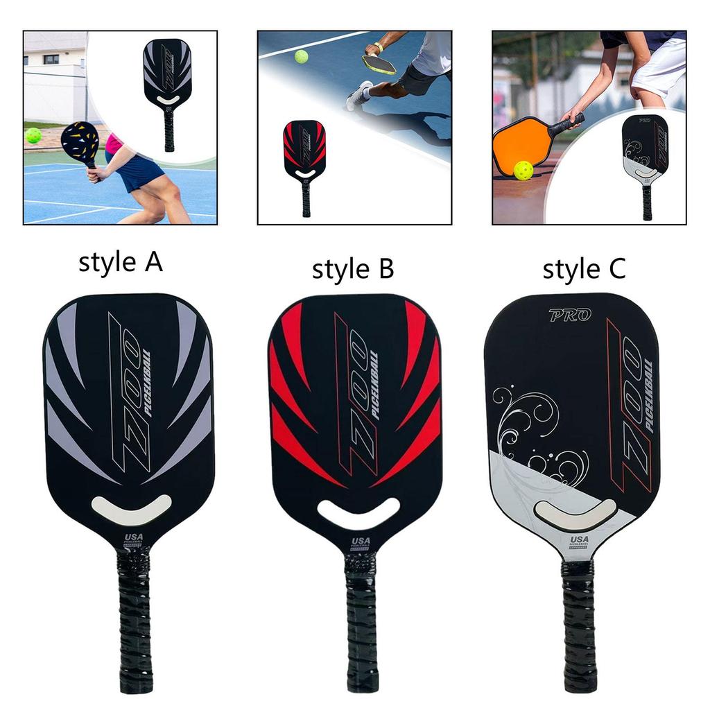 Pickleball Paddle with Comfortable Nonslip Grip Professional for Men Women Pickleball Racket for Practice Training Competition