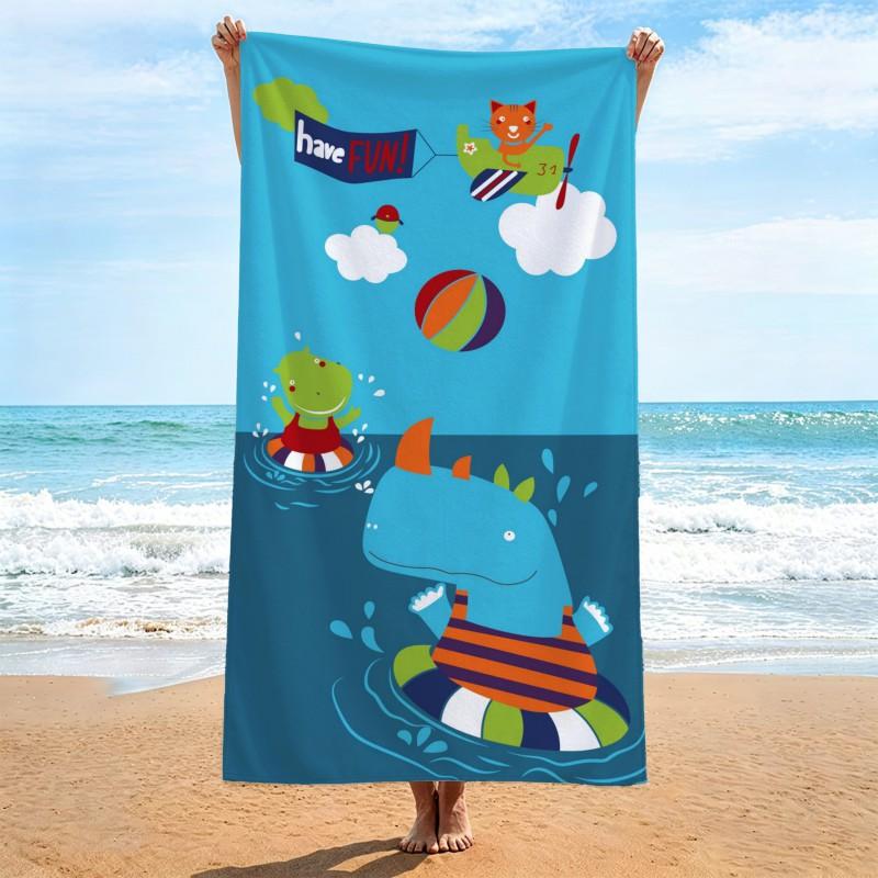 Ultra Absorbent Quick Dry Microfiber Beach Towel Pool Swim Spa Travel Lightweight Bath 70x140cm