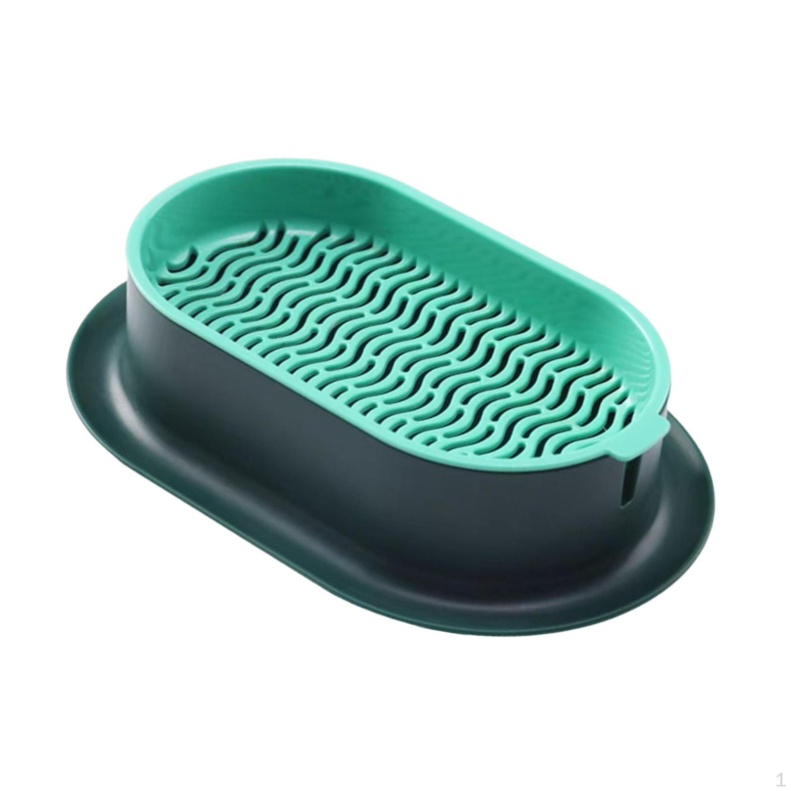 

Гидропоника для кошек, травяной ящик для выращивания кошачьей мяты, лоток для закусок, растения для выращивания домашних животных Blue Green