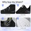 Laufschuhe Frühling Atmungsaktiv Bequem Einzelne Schuhe Lässige Sportschuhe für Herren