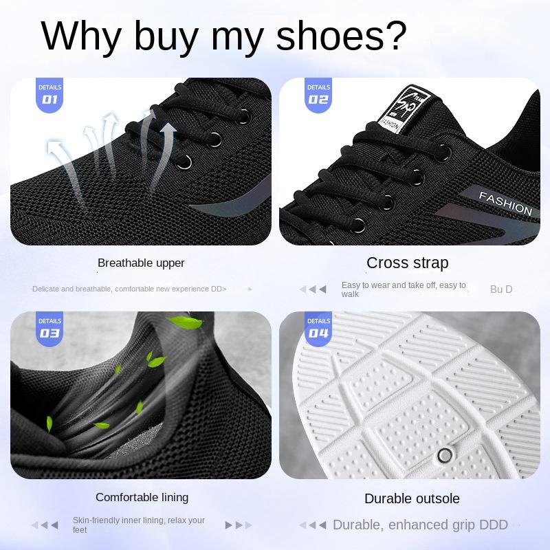 Pantofi de alergare de primăvară respirabili confortabili pantofi simpli pantofi sport casual pentru bărbați