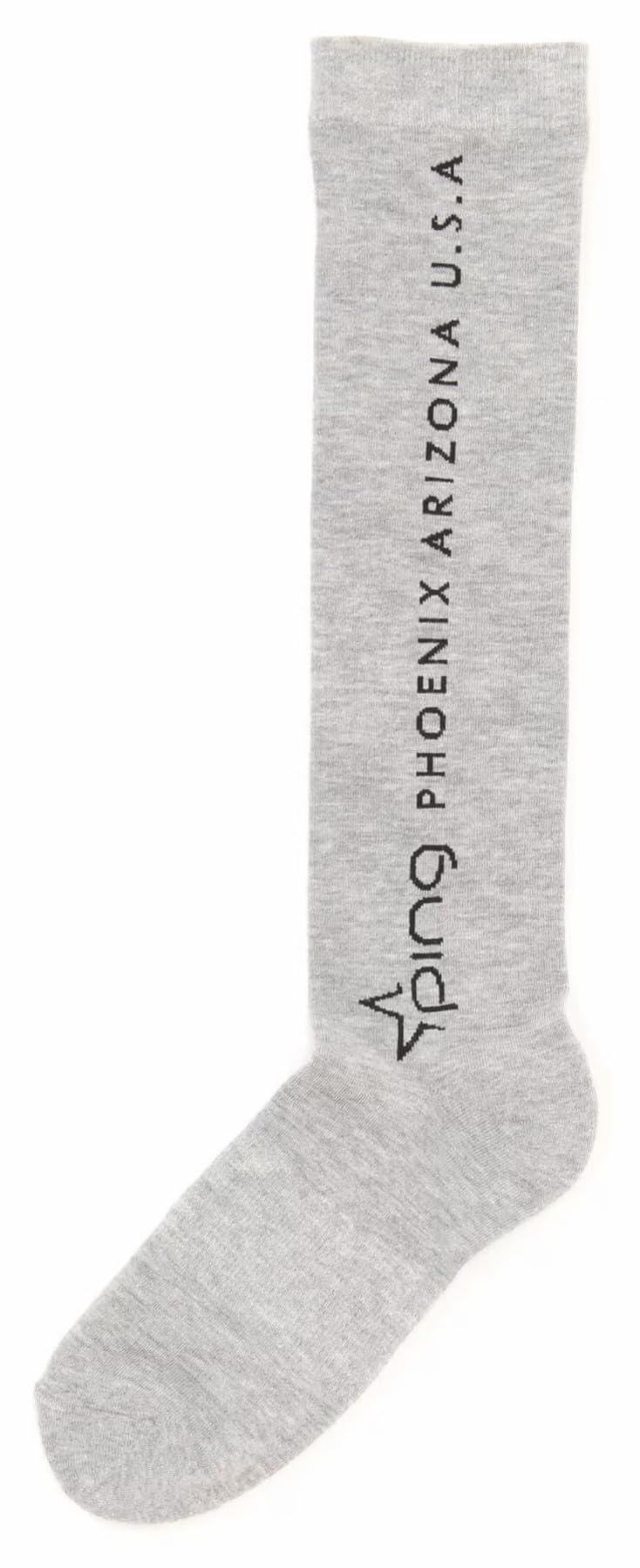 

Antibacterial and Deodorizing Knee Socks Support and Sole Golf Socks FR [Ping Apparel] Women s (Arch Pile) / / 622-4286804 020_Gray