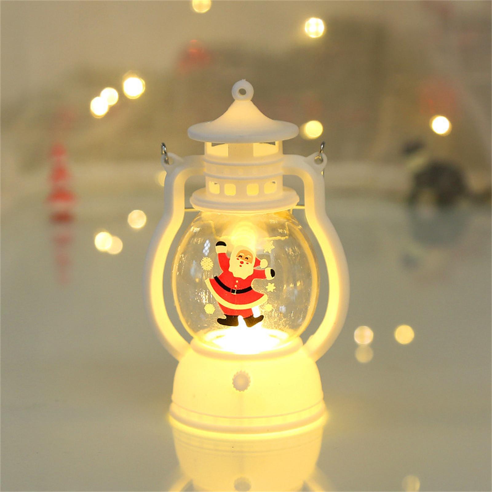 

Merry Christmas Night Light Snowman Christmas Tree Light Decoration Ornaments Party Bedroom Home New Year One Size