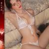 Sex Underwear Sexy Fun Uniform Pure Desire Three-Point Flirting Bikini No-Show Breast Clothing Open Crotch Perspective Clothing
