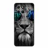 For Honor 400 Smart Case Phone Cover Lion Wolf Black Silicone TPU Soft Back Cover Cases For Honor 400 Smart Case Coque Fundas