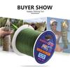 Smaller Diameter Braided Line 8lb-35lb Fast Water Cutting Fishing Line 4 Strands Braided Fishing Line Abrasion Resistant
