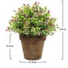 Artificial Potted Plants, Desktop Greenery, Bonsai Ornaments, Decorative Flowers Artificial For Home Garden Party Decor