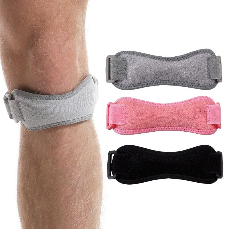Patellar Strap Breathable Knee Support: Silicone Compression for Running, Basketball, and Fitness