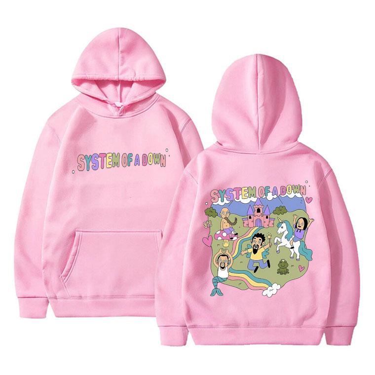 

Винтажная толстовка с капюшоном унисекс, женские флисовые хлопковые толстовки высокого качества, верхняя мужская толстовка с мультяшной рок-музыкальной группой L