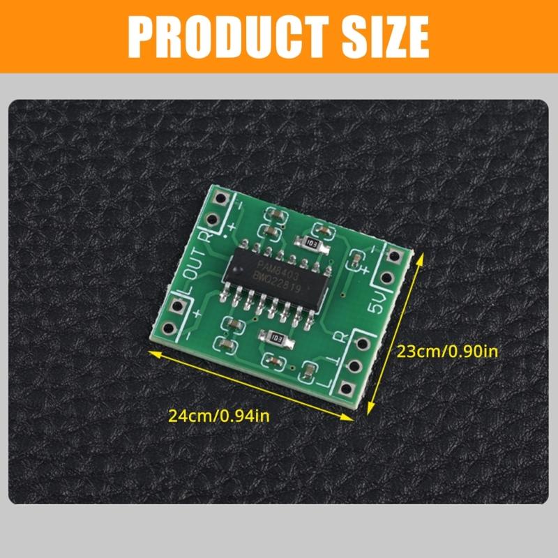 5pcs Compactly 2x3W Class D Audios Amplifier Board for Small Speakers Applications USB Power Supply Audios Amplifiers