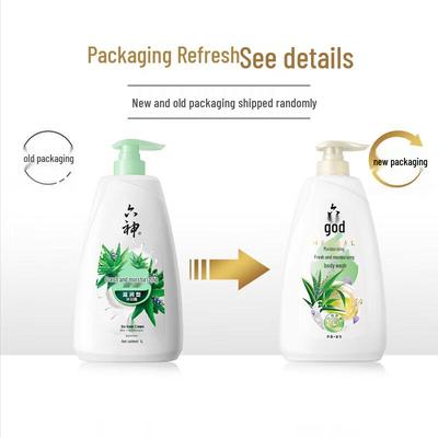 Six God Fresh Moisturizing Shower Gel