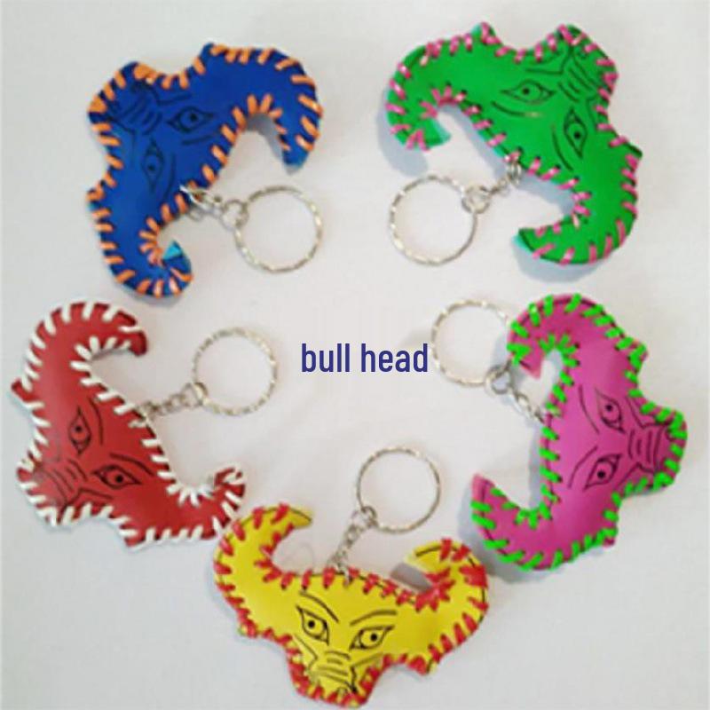 Mongolian Yurt Souvenir Keychain Pendant