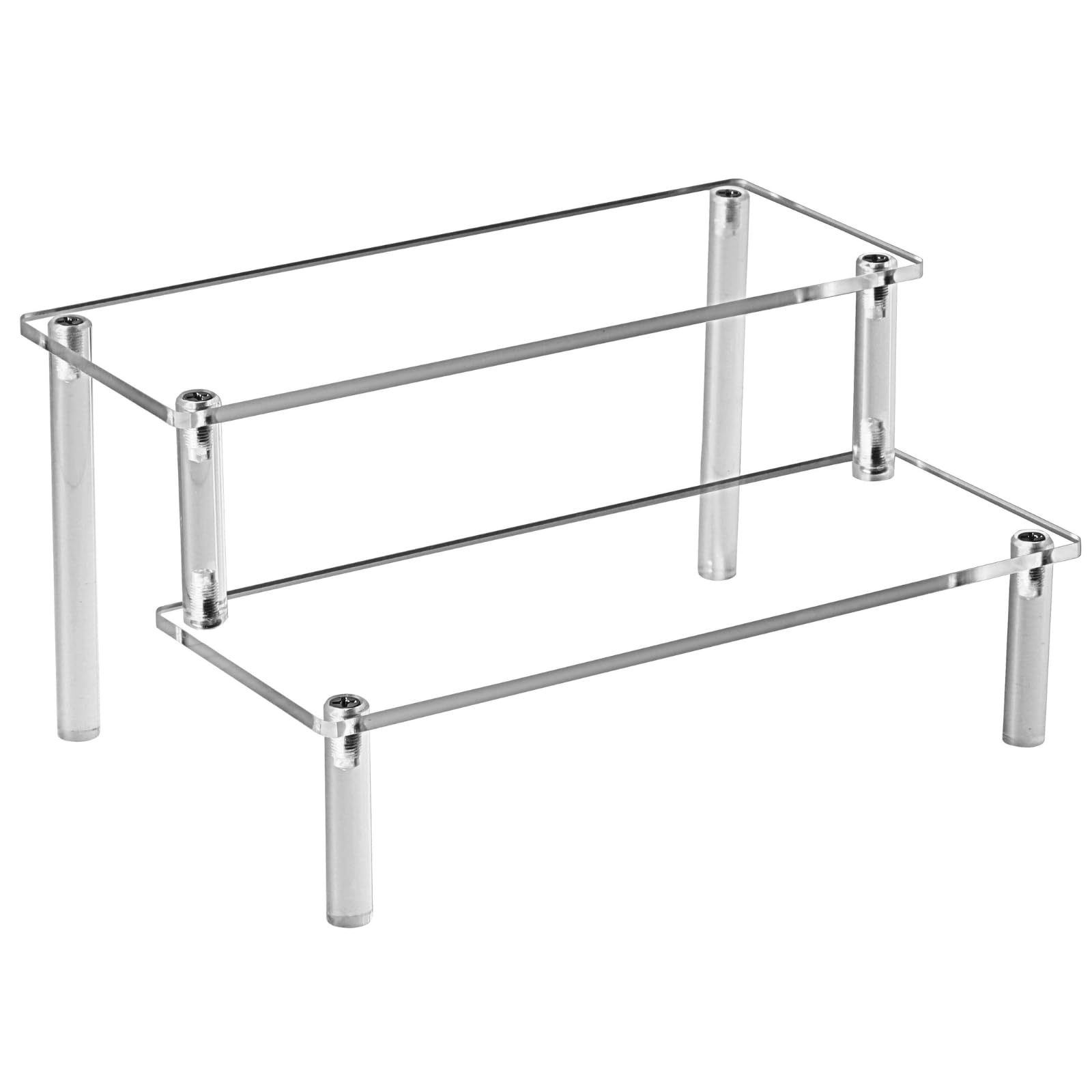 Acrylic Honpo Display Stand Figure Shelf Table Collection Case Pedestal 20cm 2 Levels