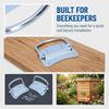 2 Pcs Thicken Ring Pull Chest Handle Stainless Steel Bee Frame Gripper Beehive Handle  Box Chest
