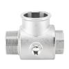 5 Way Check Valve DN32 Aluminium Alloy Backflow Preventer Female Male Spring Thread Preventer