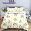 Usagi Pattern Bedding Quilt Set  Home Decoration  Gift (1 * duvet cover + 2 * pillowcase  without core)