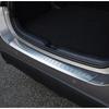 For Toyota Yaris   Stainless Steel outer Rear Bumper Protector Sill Trunk Rear guard plate Cover Trim accessories