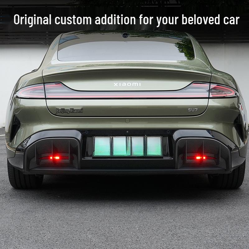 SU7/YU7 Rear Lip Kit: Small Body Tail Wing Spoiler Decorative Exterior Upgrade
