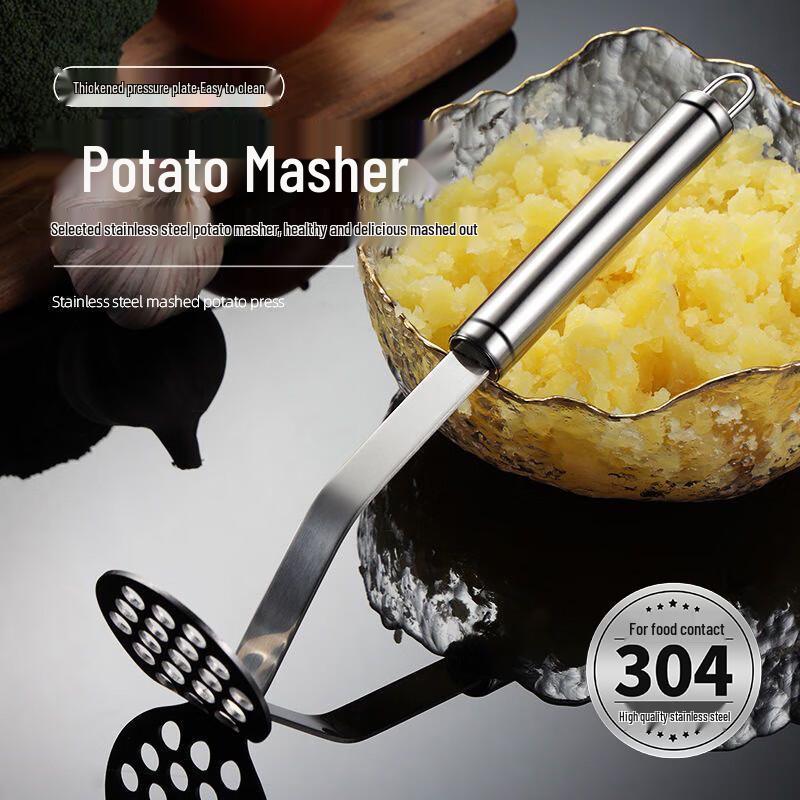 Baijie 304 Stainless Steel Potato Masher