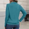 Women's Solid-color Fashionable Long-sleeved Top