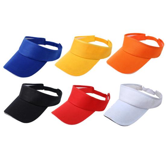 Women Men Adjustable Half-Head Sun Protection Visor Baseball Golf Sports Hat