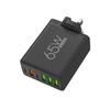 65W Multi-Port Fast Charger for Apple & Android - 5V2A 12W, Compatible with Apple 15