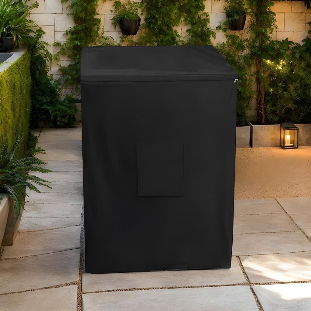 Freezer Cover Waterproof Chest Freezer Dust Cover Oxford Fabric Wrap With Double Top Opening Outdoor Home Appliance Use