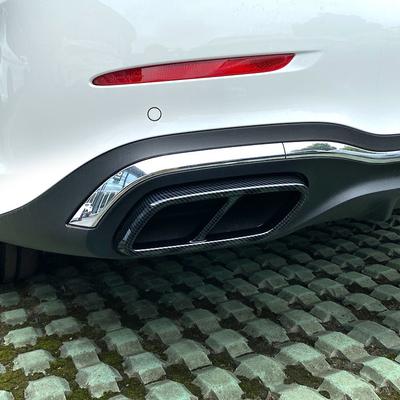 Pro Mercedes Benz C Třída W206 C200 C220 C260 C300 2022+ ABS Autopříslušenství Tlumič výfuku Ozdobný kryt zadního hrdla