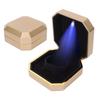 LED Bracelet Storage Box Portable Elegant Jewelry Bracelet Display Case   for Wedding Proposal