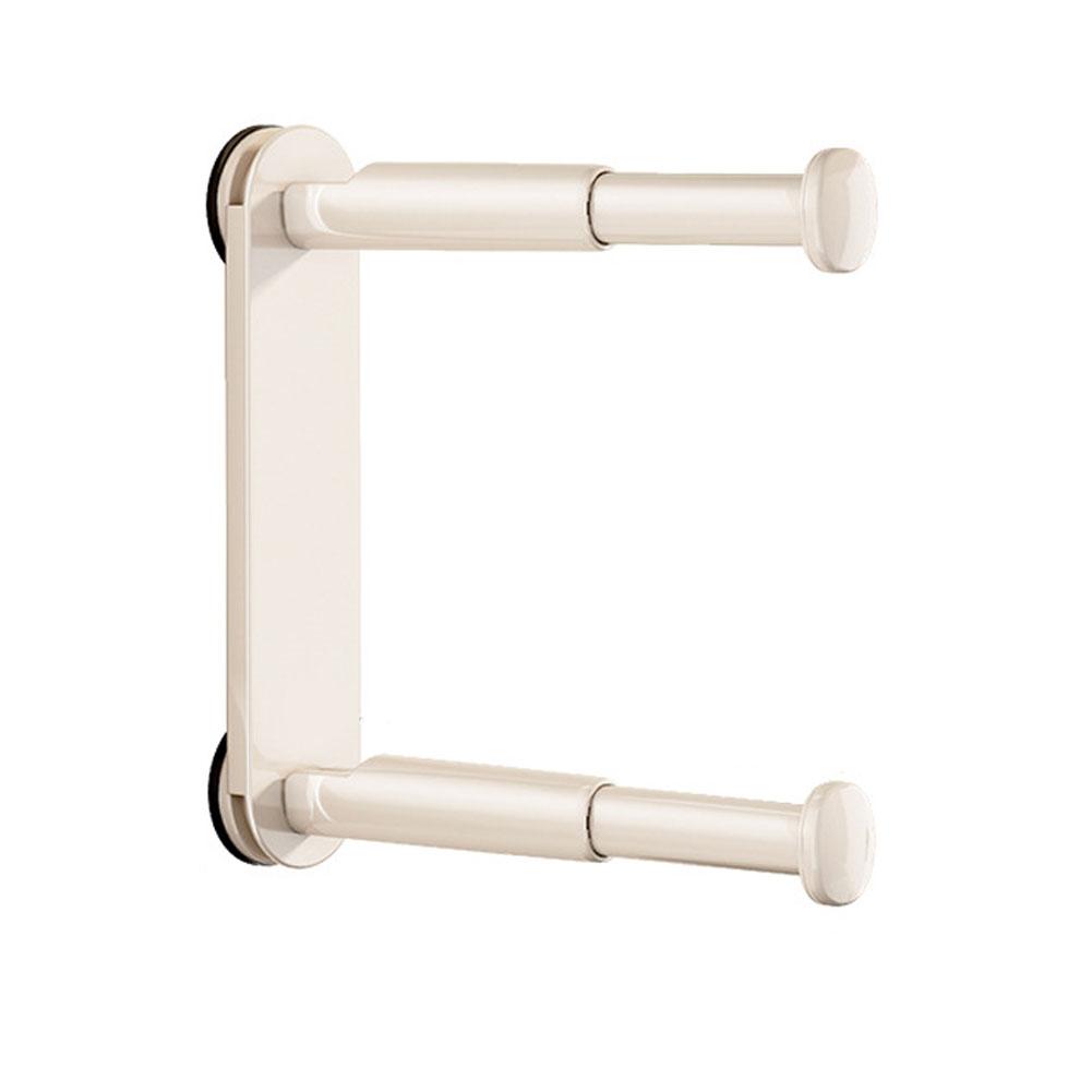 Suction cup clothes hanger organizer for laundry room storage fits adult and child hangers and space-saving design