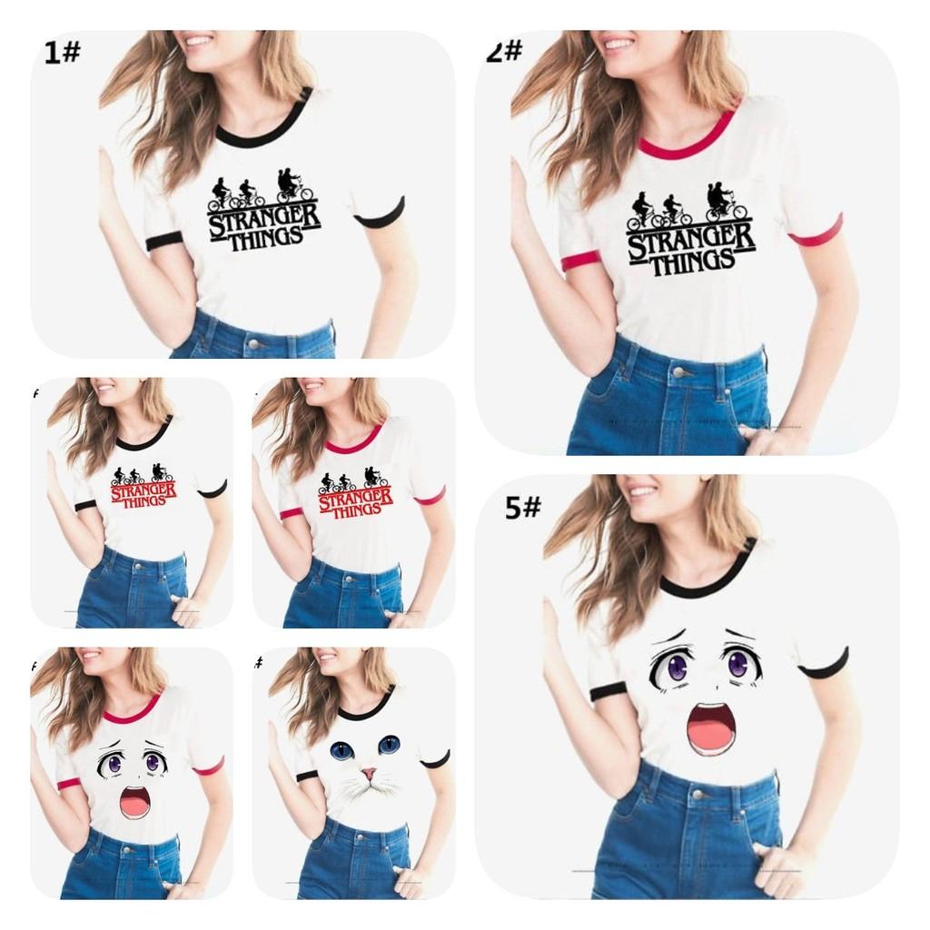 Trendy Things Summer T-shirt Loose Fit Couples Design Graphic Tee For Youth