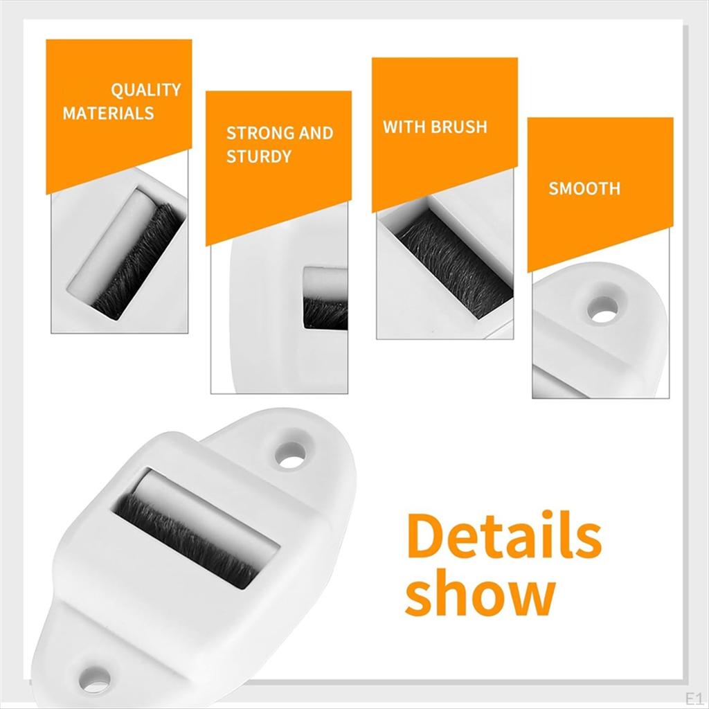 Belt Guide for Roller Shutter Internal Brush Sturdy Easy Replacement Living
