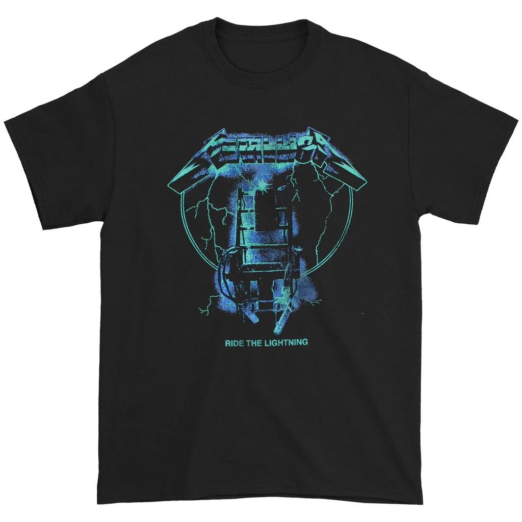 And Justice for All Metallica Maglietta Uomo Donna Manica Corta Retro Band Y2k Top Marca di Lusso Maglietta Abbigliamento Uomo Y2k Camicia