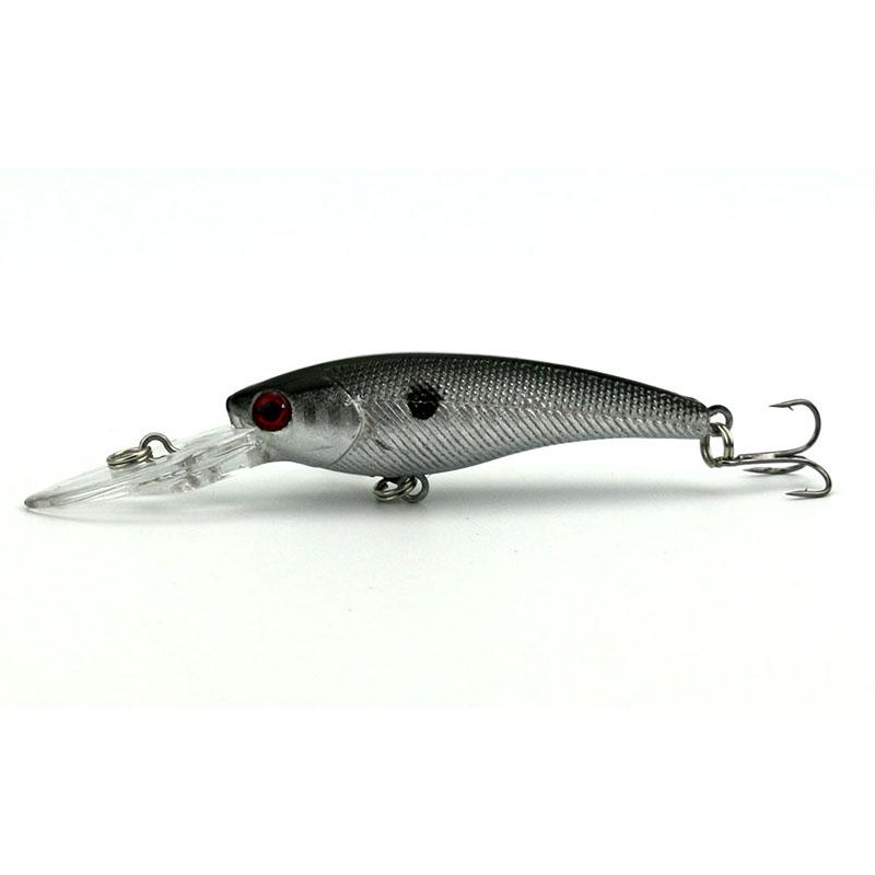 1 stücke 10G 9CM HENGHIA Lange Lippe Kunststoff Minnow Angeln