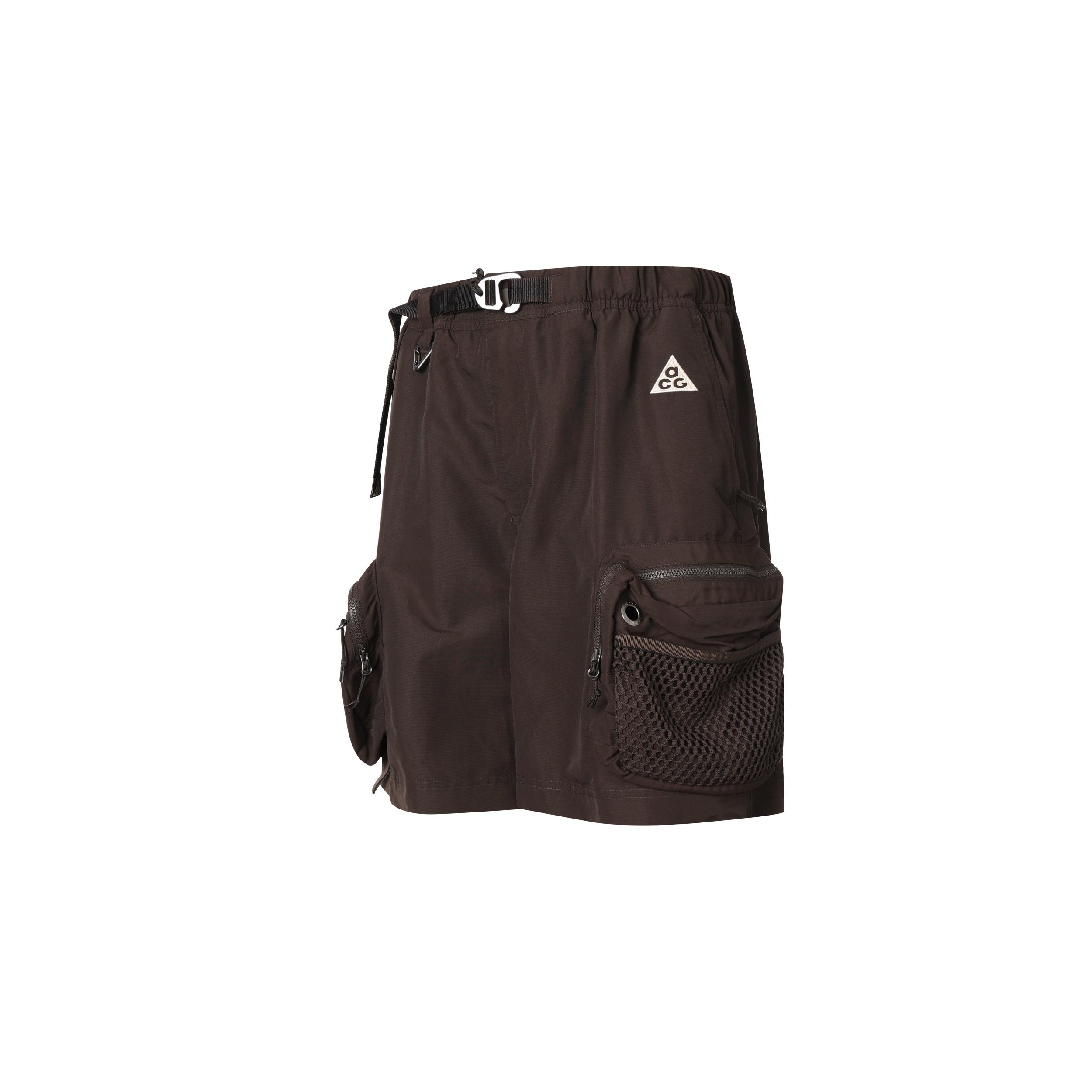 Nike ACG Snowgrass Pocket Detail Cargo Shorts  Brown  Men s DN3946-220 S
