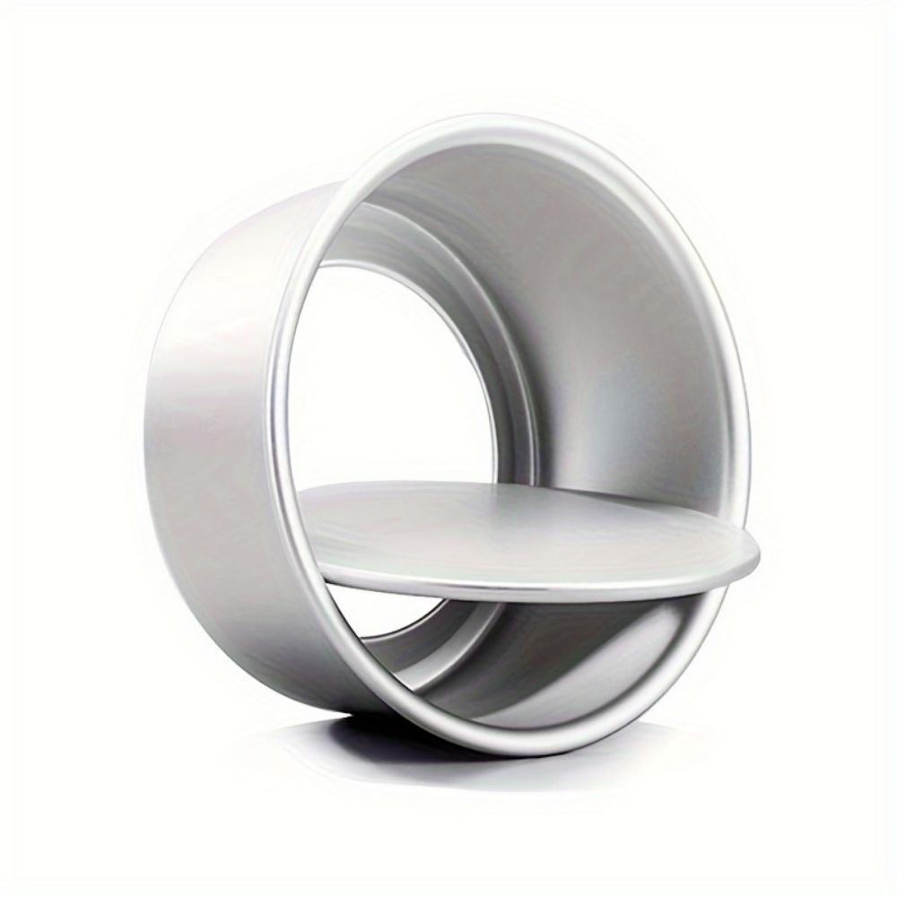 1/3pcs Round Aluminum Cake Molud with Removable Bottom 4/6/8/10inch Hard Anodized Aluminum Cake Mold Non-stick Cake Pan Bakeware