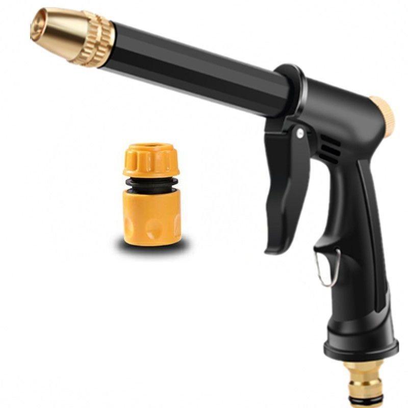 High-Pressure Household Car Wash Kit: 10m, 15m, or 20m Soft Hose with Spray Gun, Brush, and Faucet Connect, Freeze & Sun-Proof