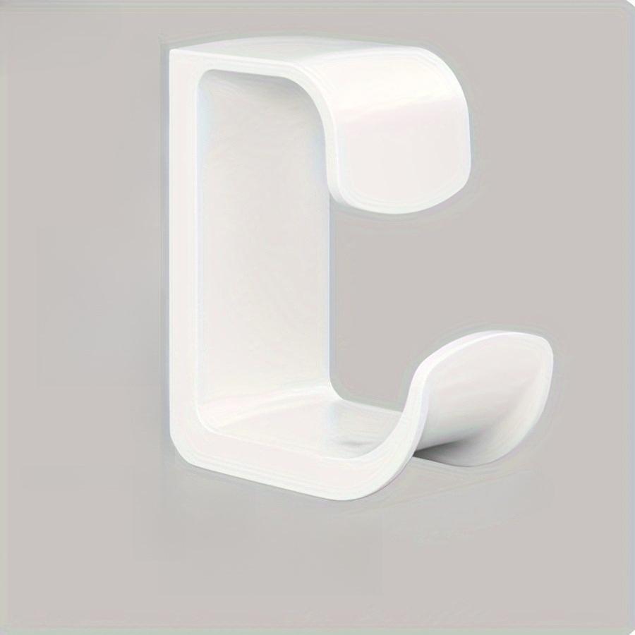 1pc Bathroom suction hook for basin, adhesive storage rack without drilling, ideal for hanging basins or organizing items