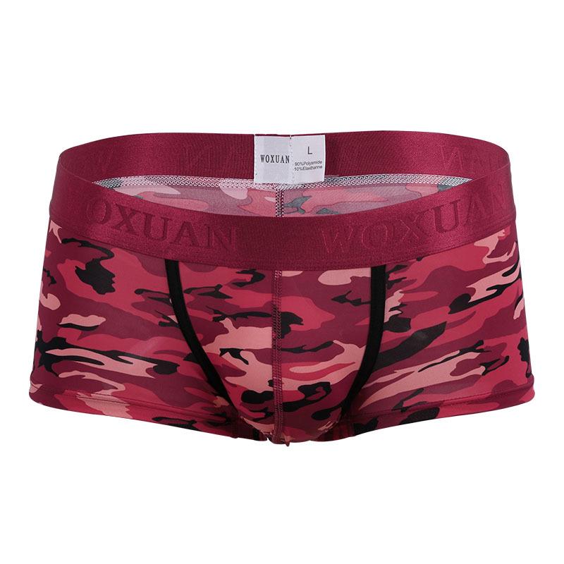 

Men s Low-Waist Camouflage Briefs: Soft, Comfortable U-Pouch Underwear Medium