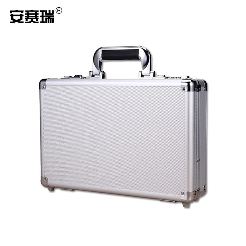 Anse Rui Portable Aluminum Combination Lock Storage Case